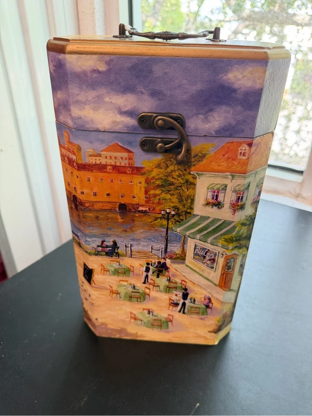 Heritage by Picnic Time Two-Bottle Artist Wine Box